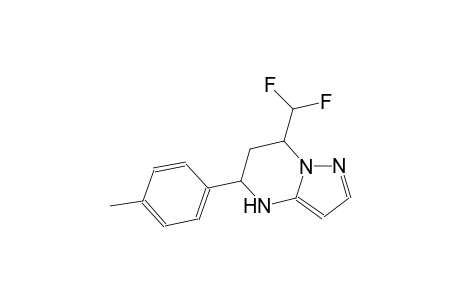 7-(difluoromethyl)-5-(4-methylphenyl)-4,5,6,7-tetrahydropyrazolo[1,5-a]pyrimidine