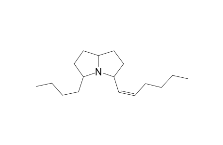 3-(Hexenyl)-5-butyl-pyrrolizidine