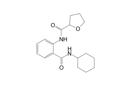 2-Furancarboxamide, N-[2-[(cyclohexylamino)carbonyl]phenyl]tetrahydro-