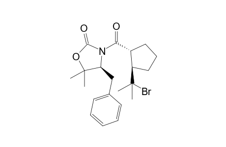 (4S)-Benzyl-(3R)-[(2R)-(1-bromo-1-merhylethyl)cyclopentanecarbonyl]-5,5-dimethyloxazolidin-2-one