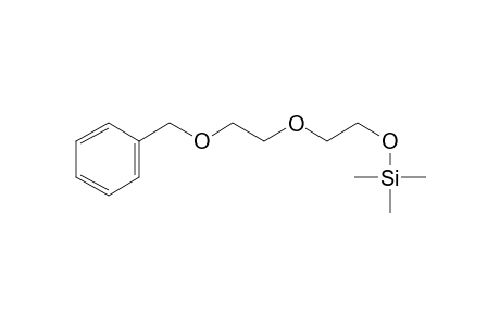 2-[2-(Benzyloxy)ethoxy]ethanol, tms derivative