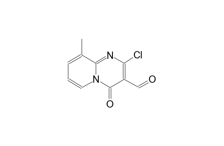 2-chloro-9-methyl-4-oxo-4H-pyrido[1,2-a]pyrimidine-3-carbaldehyde
