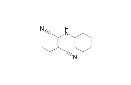 2-Butenedinitrile, 2-(cyclohexylamino)-3-ethyl-, (Z)-