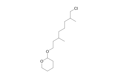 2-(8-CHLORO-3,7-DIMETHYLOCTA-2,6-DIENYLOXY)TETRAHYDRO-PYRAN