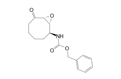 2.alpha.,3.alpha.-Epoxy-4.beta-[(benzyloxycarbonyl)amino]cyclooctanone