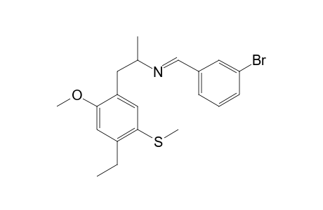 1-(3-Bromophenyl)-N-(1-[4-ethyl-2-methoxy-5-methylthiophenyl]propan-2-yl)methanimine