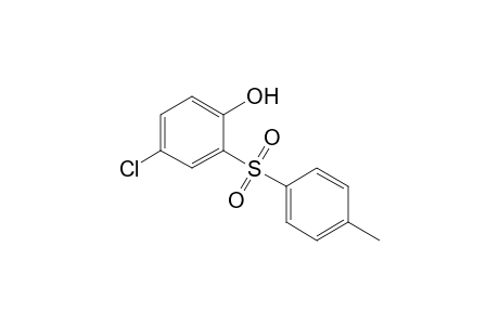 4-Chloranyl-2-(4-methylphenyl)sulfonyl-phenol