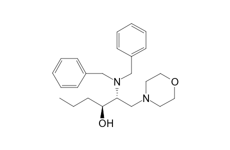(2R,3S)-2-(dibenzylamino)-1-morpholin-4-ylhexan-3-ol