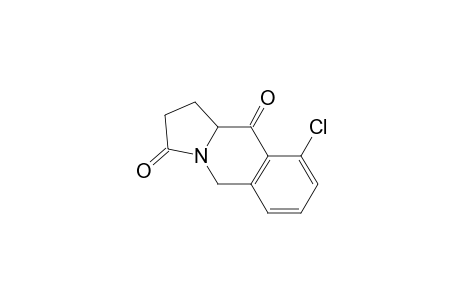 9-Chloranyl-1,2,5,10a-tetrahydropyrrolo[1,2-b]isoquinoline-3,10-dione