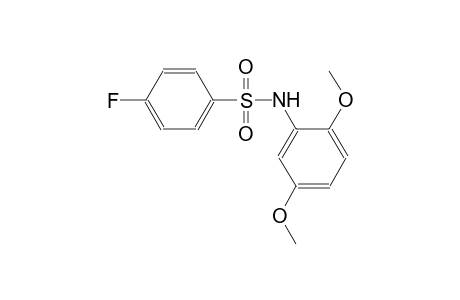 N-(2,5-dimethoxyphenyl)-4-fluorobenzenesulfonamide