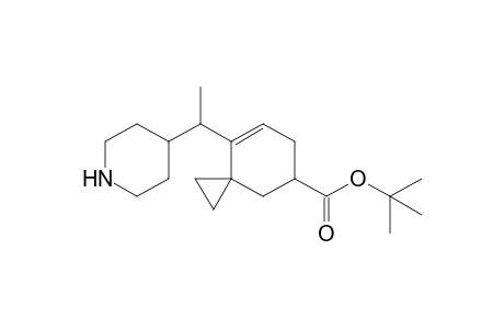 tert-Butyl 8-(1-piperidin-4-ylethyl)spiro[2.5]oct-7-ene-5-carboxylate
