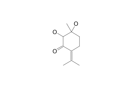 (1-R*,2-S*)-1,2-DIHYDROXY-PARA-MENTH-4-(8)-EN-3-ONE