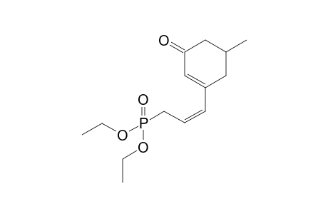 Diethyl 3-(5'-Methyl-3'-oxocyclohexenyl)pent-2-enylphosphoate