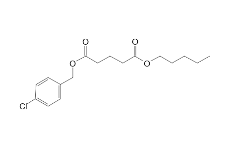 Glutaric acid, 4-chlorobenzyl pentyl ester