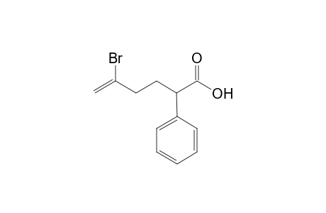 5-Bromo-2-phenylhex-5-enoic acid