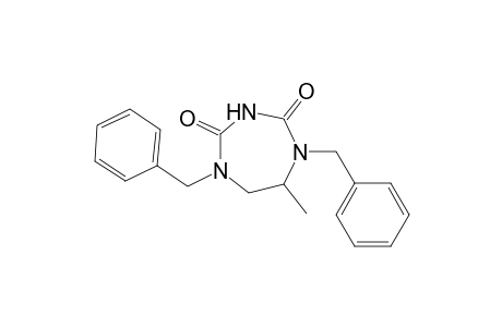 1,3,5-Triaza-1,5-dibenzyl-6-methylcyclohepta-2,4-dione