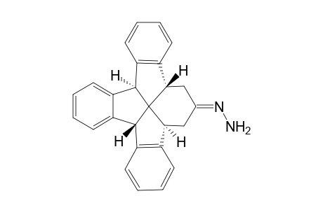 (4b.alpha.,7a.alpha.,11b.alpha.,15b.beta)-4b,5,7,7a,11b,15b-Hexahydro-6H-dibenzo[2,3:4,5]pentaleno[1,6-jk]flurorene-6-one hydrazone