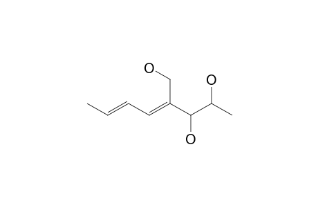 (2E)-2-[(E)-but-2-enylidene]pentane-1,3,4-triol