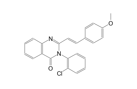 3-(2-chlorophenyl)-2-[(E)-2-(4-methoxyphenyl)ethenyl]-4(3H)-quinazolinone