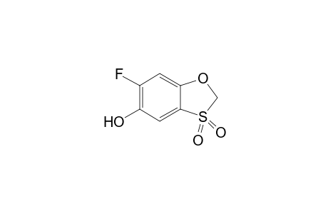 6-Fluoro-5-hydroxy-1,3-benzoxathiole - 3,3-Dioxide