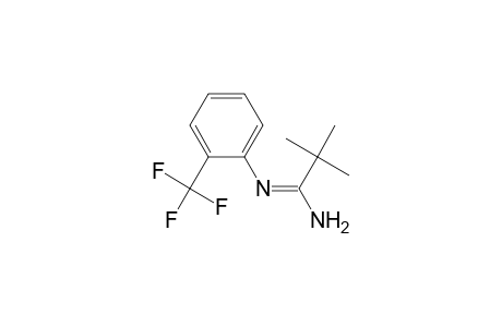 2,2-Dimethyl-N'-[2-(trifluoromethyl)phenyl]propanamidine