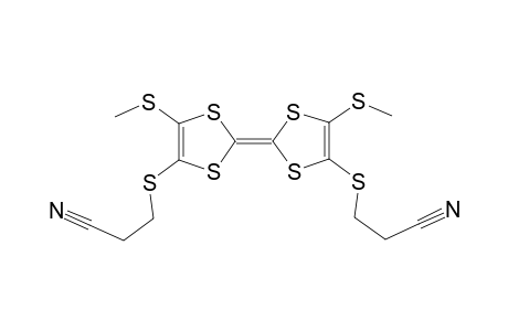 3-[[(2Z)-2-[4-(2-cyanoethylsulfanyl)-5-methylsulfanyl-1,3-dithiol-2-ylidene]-5-methylsulfanyl-1,3-dithiol-4-yl]sulfanyl]propanenitrile