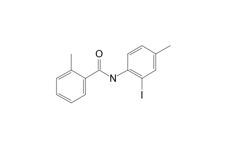 Benzamide, N-(2-iodo-4-methylphenyl)-2-methyl-