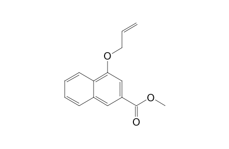 Methyl 1-(allyloxy)-3-naphthoate