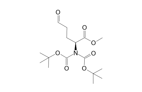 (2S)-2-[bis(tert-butoxycarbonyl)amino]-5-keto-valeric acid methyl ester