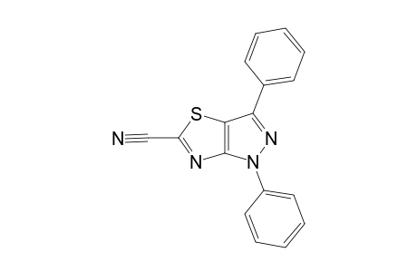 1,3-Diphenyl-1H-pyrazolo[3,4-d]thiazole-5-carbonitrile