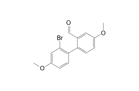 2'-Bromo-4,4'-dimethoxy-[1,1'-biphenyl]-2-carbaldehyde