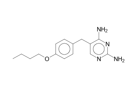 5-(4-Butoxybenzyl)-2,4-pyrimidinediamine