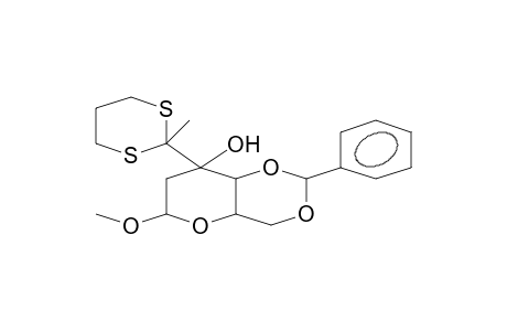 .ALPHA.-D-ARABINO-HEXOPYRANOSIDE, METHYL 2-DEOXY-3-C-(2-METHYL-1,3-D
