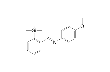 4-Methoxy-N-(2-(trimethylsilyl)benzylidene)aniline