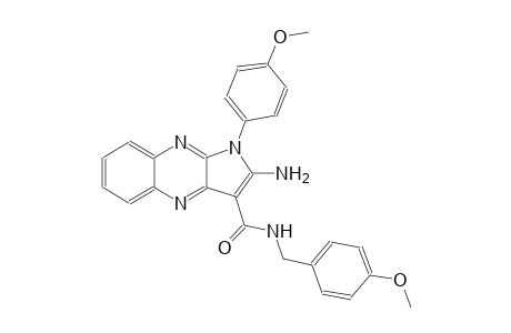 2-amino-N-(4-methoxybenzyl)-1-(4-methoxyphenyl)-1H-pyrrolo[2,3-b]quinoxaline-3-carboxamide