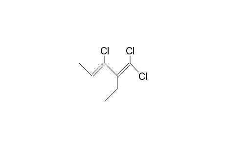 2-Ethyl-1,1,3-trichloro-penta-1,3-diene