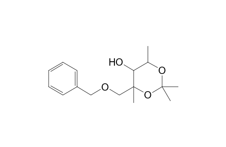 (4S,5R/S,6R)-4-[(Benzyloxy)methyl]-2,2,4,6-tetramethyl-1,3-dioxan-5-ol
