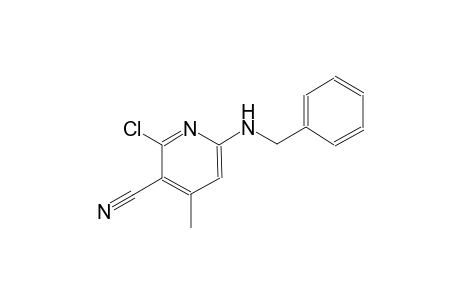 3-pyridinecarbonitrile, 2-chloro-4-methyl-6-[(phenylmethyl)amino]-