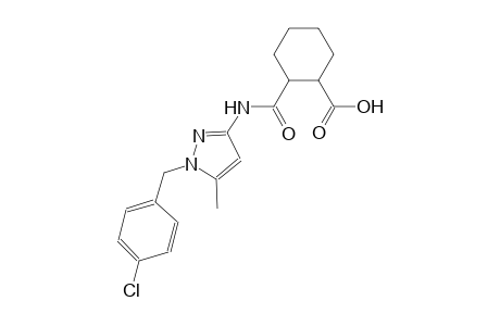 2-({[1-(4-chlorobenzyl)-5-methyl-1H-pyrazol-3-yl]amino}carbonyl)cyclohexanecarboxylic acid