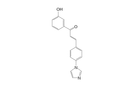 1-(3-Hydroxyphenyl)-3-[4-(1H-imidazol-1-yl)phenyl]prop-2-en-1-one