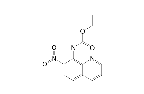 (7-NITRO-QUINOLIN-8-YL)-CARBAMIC-ACID-ETHYLESTER