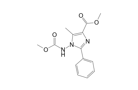 Methyl1-[(methoxycarbonyl)amino]-5-methyl-2-phenyl-1H-imidazole-4-carboxylate