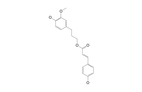 (E)-2,3-DIHYDROCONIFERYL-PARA-COUMARATE