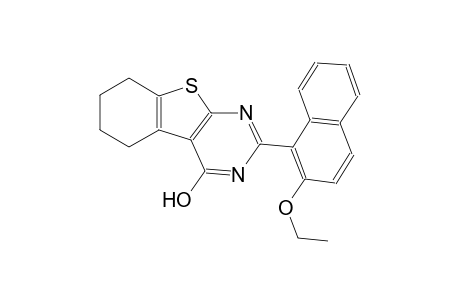 benzo[4,5]thieno[2,3-d]pyrimidin-4-ol, 2-(2-ethoxy-1-naphthalenyl)-5,6,7,8-tetrahydro-