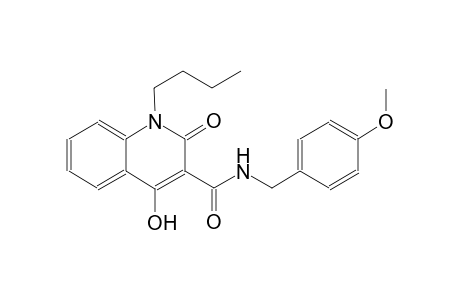 1-butyl-4-hydroxy-N-(4-methoxybenzyl)-2-oxo-1,2-dihydro-3-quinolinecarboxamide