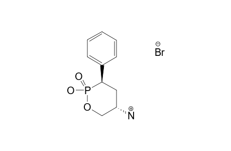 (3R,5S)-5-AMINO-2-HYDROXY-3-PHENYL-2-OXO-1,2-OXAPHOSPHORINANE-HYDROBROMIDE