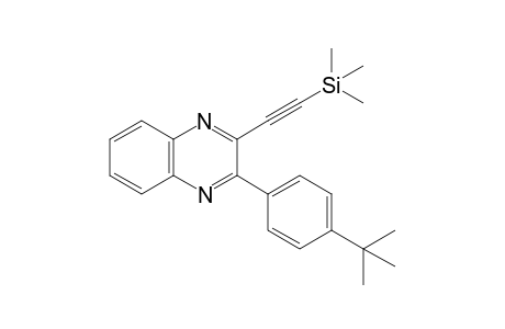 2-(4-(tert-Butyl)phenyl)-3-((trimethylsilyl)ethynyl)quinoxaline