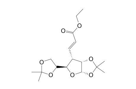 3-DEOXY-3-[2-(ETHOXYCARBONYL)-VINYL]-1,2:5,6-DI-O-ISOPROPYLIDENE-alpha-D-ALLOFURANOSE