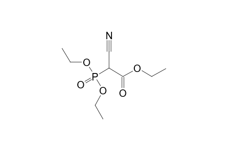 2-cyano-2-diethoxyphosphoryl-acetic acid ethyl ester