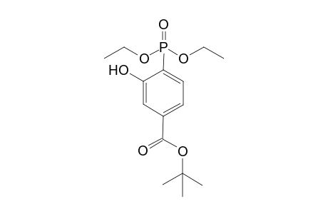 Diethyl 2-hydroxy-4-tert-butoxycarbonylphenylphosphonate